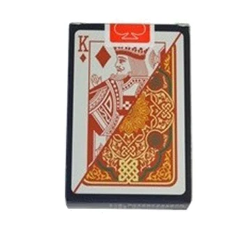 Reprodução de Cartões de Plástico de Bacará de Poker Texas hold'em Cartões de PVC Pôquer de Jogos de Tabuleiro Impermeável Wearable Jogo de cartas