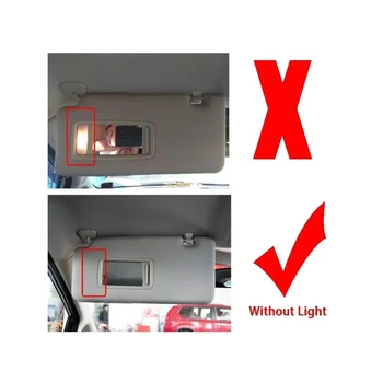 Carro do Lado Esquerdo Pala de Sol com Espelho de 96401-ED500-A178 para Tiida 2005-2012 Sombras 96401ED500A178
