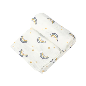 Versátil Infantil Saco de Dormir Confortável e Respirável Recém-nascido Cobertor Leve Envoltório Perfeito para Home & o Uso do curso