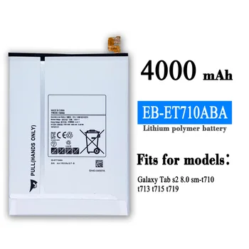 Tablet EB-BT710ABA EB-BT710ABE da Bateria Para SAMSUNG Galaxy Tab S2 8.0 SM-T710 T713 T715/C/Y T719C T713N 4000mAh