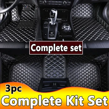 Carro Tapetes Para Mazda CX-9 de 2007 a 2015 conjunto de Kit de Tapete Impermeável de Couro de Luxo Tapete Conjunto Completo de Acessórios para carros