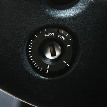 Bolhos Estilo Carro de arranque do Motor de Ignição Anel Adesivo Tampa do Caso para o Volkswagen Golf 7 VW Passat Interior Decorativa Auto Círculo