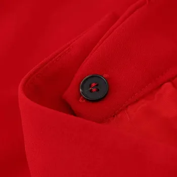 TRAF Vermelho para Mulheres de Calças de 2023 Moda Senhora do Escritório de Perna Reta Calça de Conjunto de Mulher a Roupa Solta Casual Calças, Ternos Elegantes Calças
