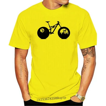 Nova Marca De 2021 2021 T-Shirt de Homem, de Algodão Casual Slim Fit Roupas da Marca de Bicicletas Enduro BTT Motociclista Estrada de Carbono 3D Impresso T-Shirt