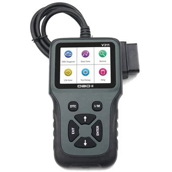 Scanner OBD2 Diagnóstico de Luz do Motor Verificação do Monitor de LCD do Scanner Multifuncional Scanner Para Chevrolet Para o Tempo de leitura de Dados