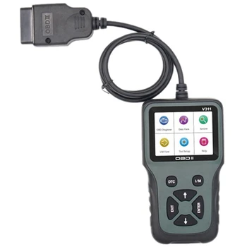 Scanner OBD2 Diagnóstico de Luz do Motor Verificação do Monitor de LCD do Scanner Multifuncional Scanner Para Chevrolet Para o Tempo de leitura de Dados