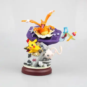 Anime Figura De Monstro De Bolso Gba Pokemon Pikachu, Charizard Mew Pvc Figura De Ação De Coleta De Boneca Brinquedo Estatueta De Presentes Para Crianças