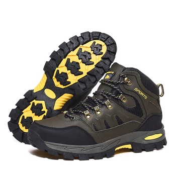 Sapatos de caminhada Homens Botas Táticas Militares de Combate Botas ao ar livre antiderrapante Sapatos de Homens do Deserto Ankle Boots