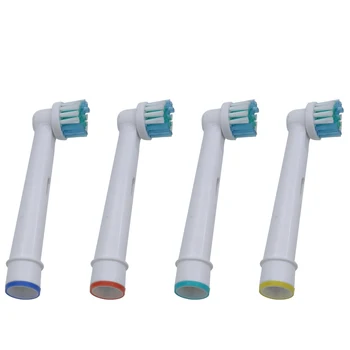 16pcs Substituição de Cabeças de Escova Oral B Escova de dentes Elétrica Ajuste Antecedência de Alimentação de Saúde Triunfo 3D Excel Vitality Precision Clean