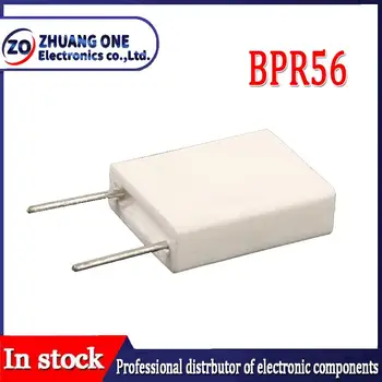 10pcs BPR56 5W 0.1 0.15 0.22 0.25 0.33 0.5 ohms Não-indutivo de Cerâmica, Cimento Resistor 0.15 0.1 R R 0.22 R 0.25 R 0.33 0.5 R R