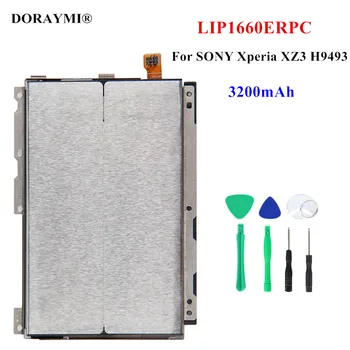 Original 3200mAh LIP1660ERPC Telefone Bateria Para SONY Xperia XZ3 H9493 Substituição de Baterias+Ferramentas